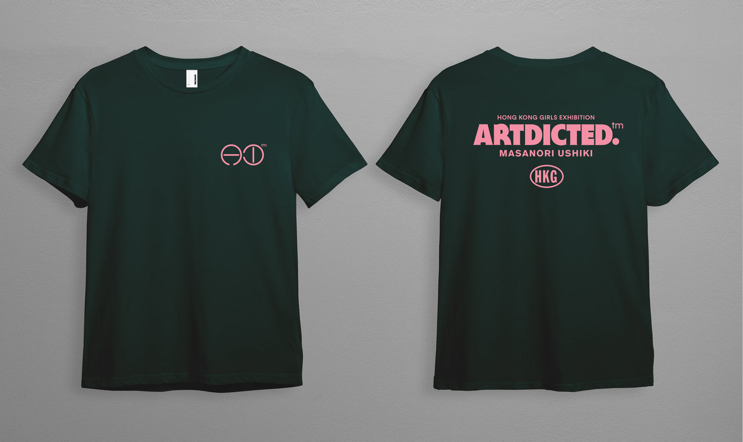 Artdicted X Masanori Tee - Logo tee Green