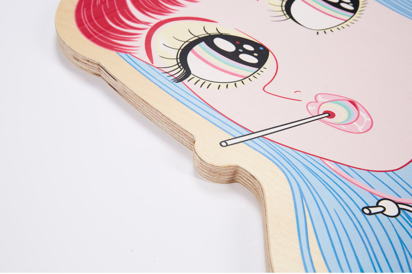 Artdicted X Masanori Ushiki X Startfromzero wood print - Chupa