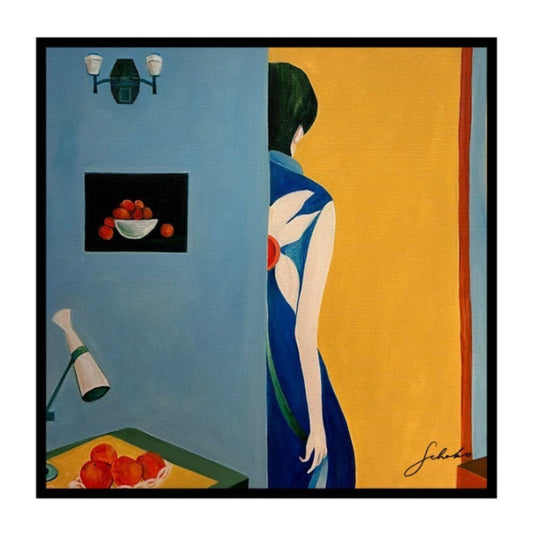 Reel Love exhibition - Schoko Tanaka x Artdicted Limited Edition Scarf