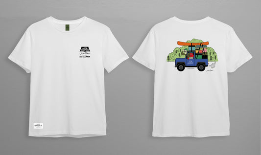 Artdicted x Jun Oson x Carpus Tee - On the road