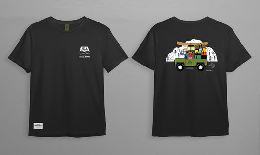 Artdicted x Jun Oson x Carpus Tee - On the road