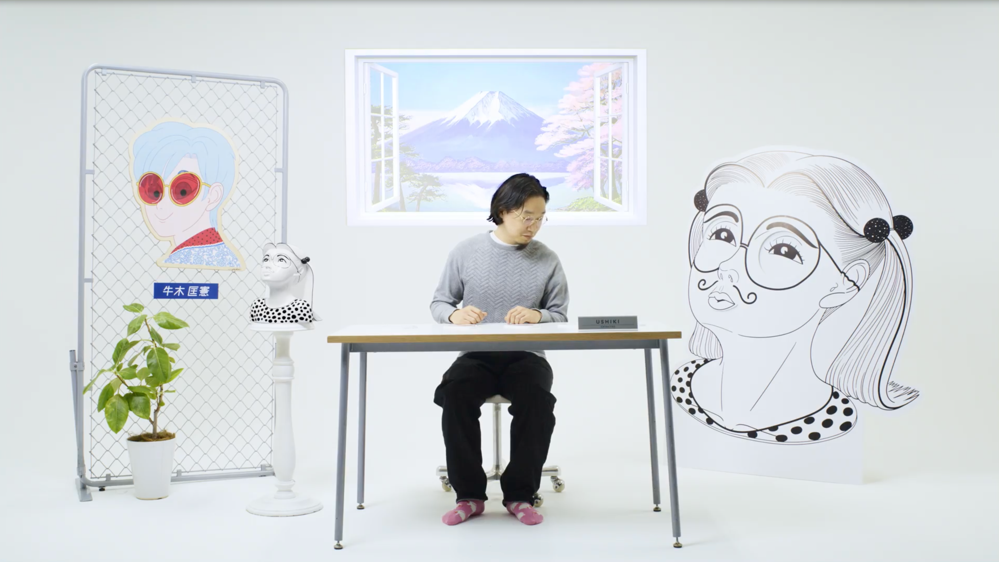 Load video: ARTDICTED. X Ushiki Masanori 牛木匡憲《Hong Kong Girls》Exhibition