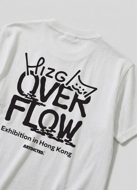 Hizgi Overflow exhibition - Hizgi x Artdicted Limited Edition Graphics Tee