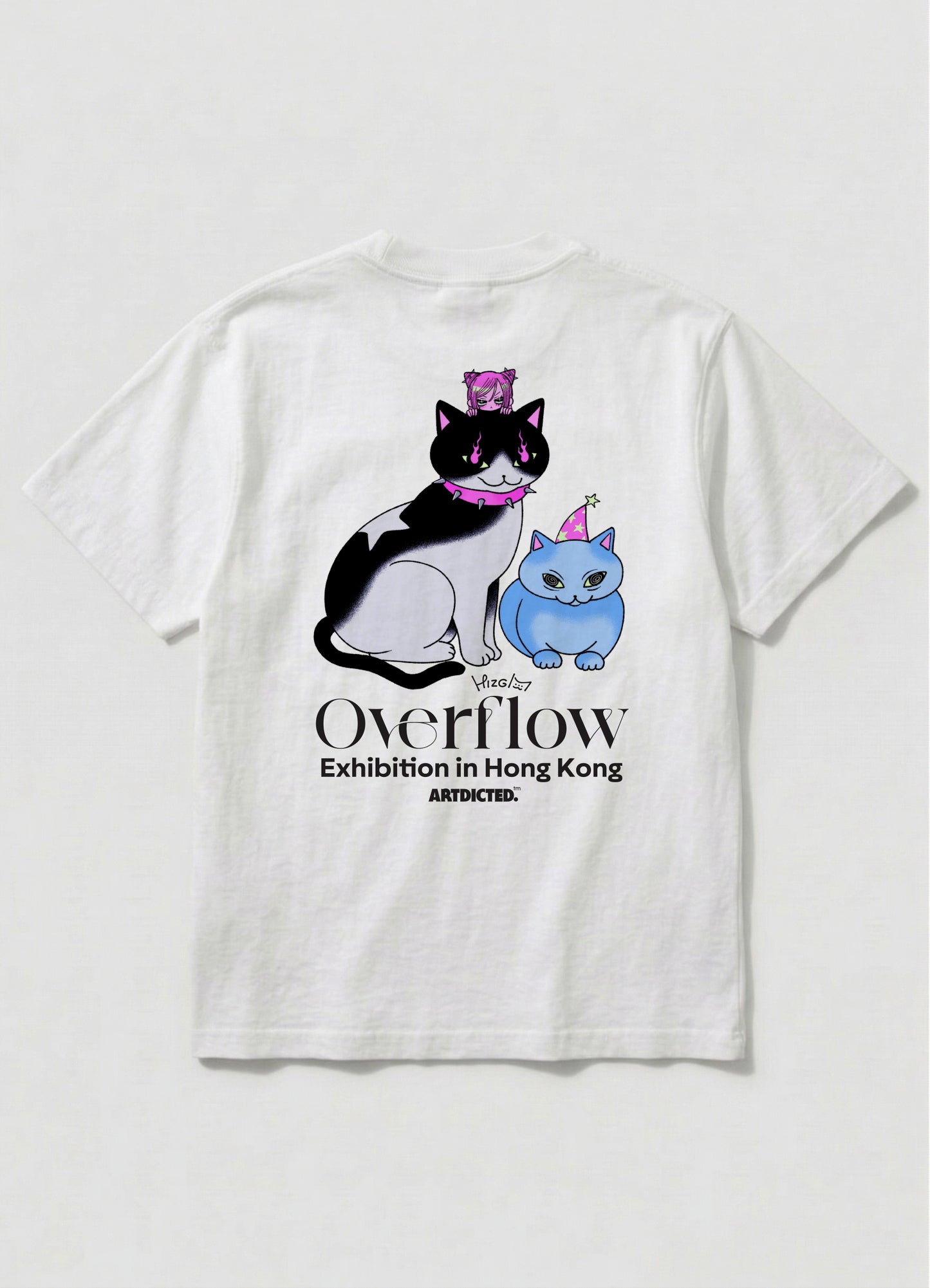 Hizgi Overflow exhibition - Hizgi x Artdicted Limited Edition Graphics Tee
