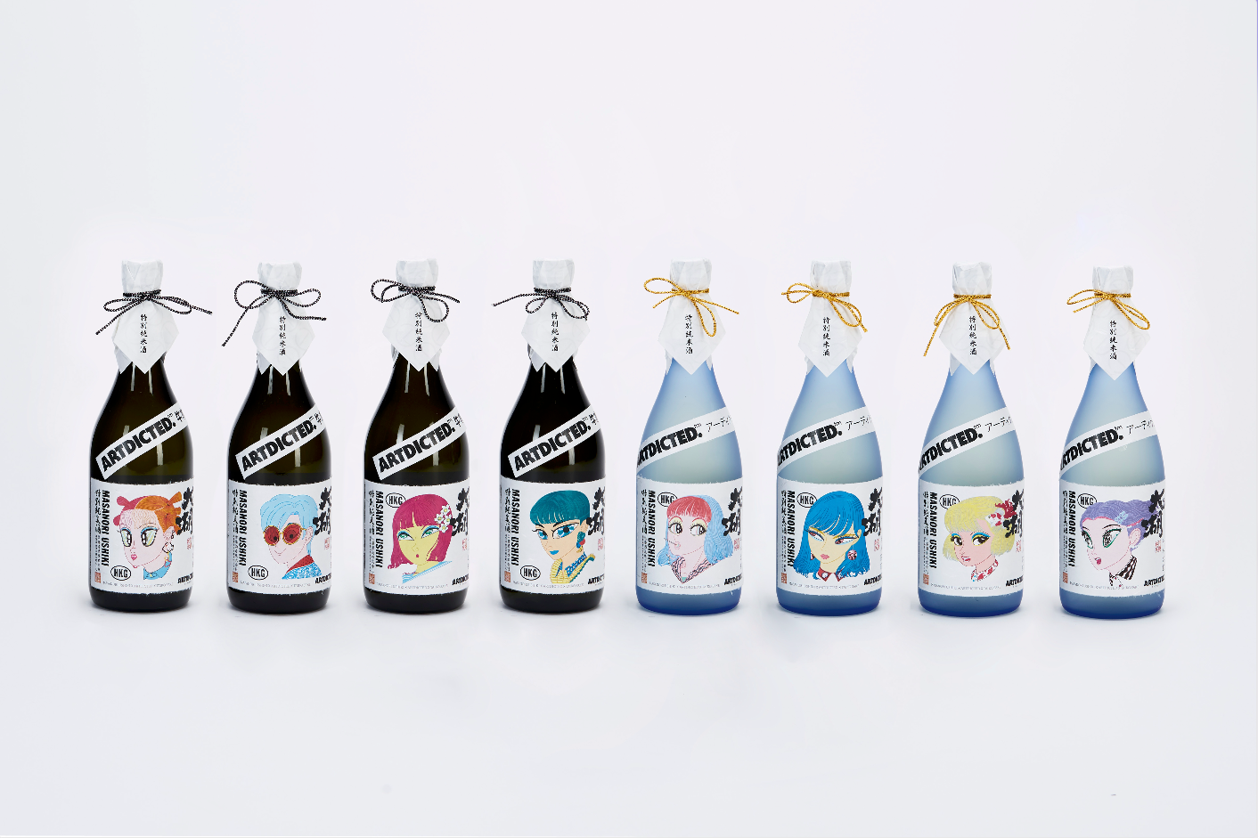 Artdicted x Masanori Ushiki x Tokubetsu Junmai Sake - Pearl