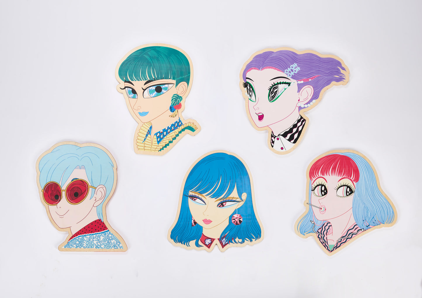 Artdicted X Masanori Ushiki X Startfromzero wood print - Chupa