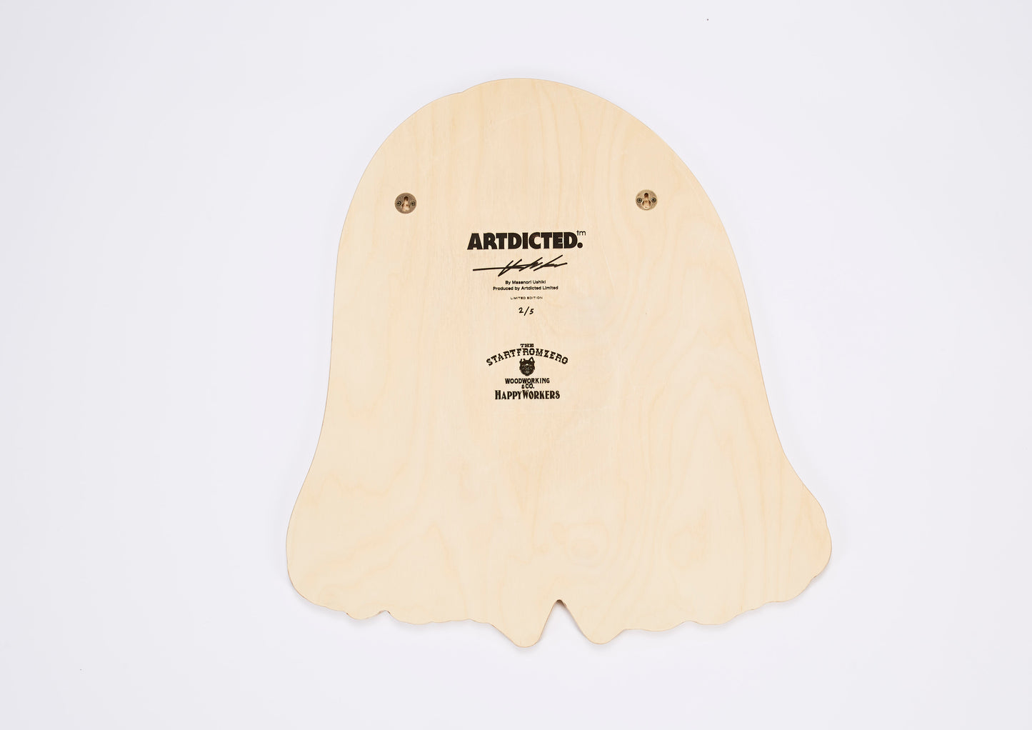 Artdicted X Masanori Ushiki X Startfromzero wood print - Ruby